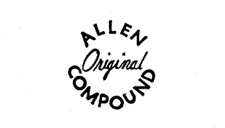 ALLEN ORIGINAL COMPOUND logo