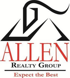 ALLEN REALTY GROUP EXPECT THE BEST logo