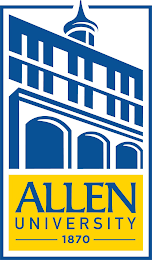 ALLEN UNIVERSITY 1870 logo