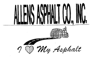ALLENS ASPHALT CO., INC. I MY ASPHALT logo