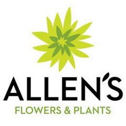 ALLEN'S FLOWERS & PLANTS logo