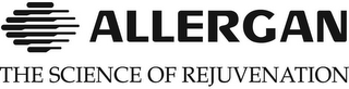ALLERGAN THE SCIENCE OF REJUVENATION logo
