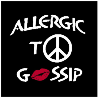 ALLERGIC TO GOSSIP logo