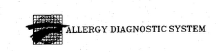 ALLERGY DIAGNOSTIC SYSTEM logo