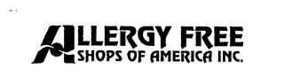 ALLERGY FREE SHOPS OF AMERICA INC. logo