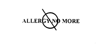 ALLERGY NO MORE logo