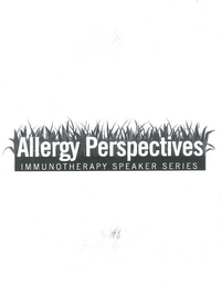 ALLERGY PERSPECTIVES IMMUNOTHERAPY SPEAKER SERIES logo