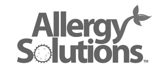 ALLERGY SOLUTIONS logo