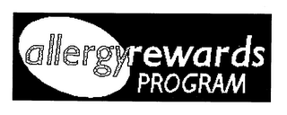 ALLERGYREWARDS PROGRAM logo