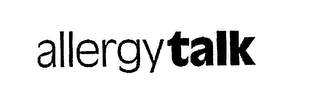 ALLERGYTALK logo