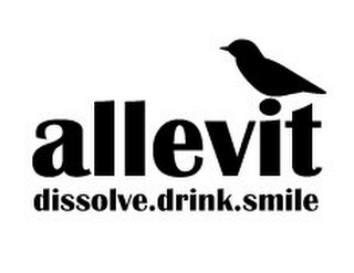 ALLEVIT DISSOLVE.DRINK.SMILE logo