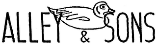 ALLEY & SONS logo