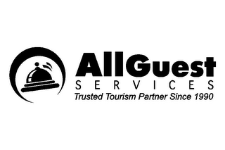 ALLGUEST SERVICES TRUSTED TOURISM PARTNER SINCE 1990 logo