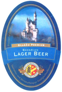 ALLGÄU PREMIUM BAVARIAN LAGER BEER logo