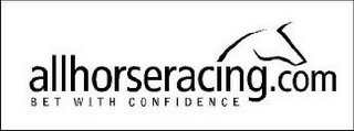 ALLHORSERACING.COM BET WITH CONFIDENCE logo