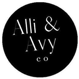 ALLI & AVY CO logo