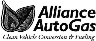 ALLIANCE AUTOGAS CLEAN VEHICLE CONVERSION & FUELING logo