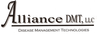 ALLIANCE DMT, LLC DISEASE MANAGEMENT TECHNOLOGIES logo