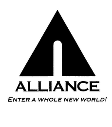 ALLIANCE ENTER A WHOLE NEW WORLD! logo