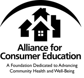 ALLIANCE FOR CONSUMER EDUCATION A FOUNDATION DEDICATED TO ADVANCING COMMUNITY HEATH AND WELL-BEING logo