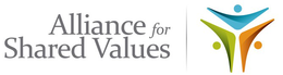 ALLIANCE FOR SHARED VALUES logo