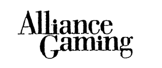 ALLIANCE GAMING