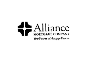 ALLIANCE MORTGAGE COMPANY YOUR PARTNER IN MORTGAGE FINANCE logo