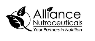 ALLIANCE NUTRACEUTICALS YOUR PARTNERS IN NUTRITION logo