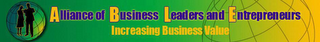 ALLIANCE OF BUSINESS LEADERS AND ENTREPRENUERS INCREASING BUSINESS VALUE logo