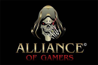 ALLIANCE OF GAMERS. logo