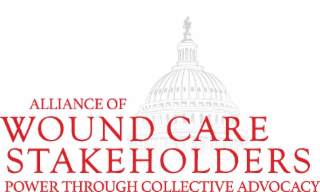 ALLIANCE OF WOUND CARE STAKEHOLDERS POWER THROUGH COLLECTIVE ADVOCACY logo