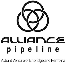 ALLIANCE PIPELINE A JOINT VENTURE OF ENBRIDGE AND PEMBINA logo