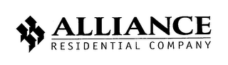 ALLIANCE RESIDENTIAL COMPANY logo