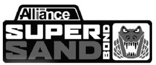 ALLIANCE SUPER SAND BOND logo