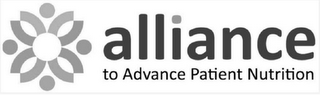 ALLIANCE TO ADVANCE PATIENT NUTRITION logo