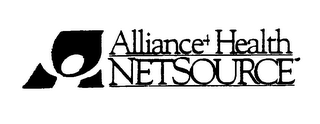 ALLIANCE4 HEALTH NETSOURCE logo