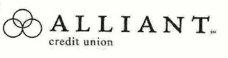 ALLIANT CREDIT UNION logo