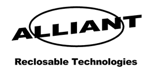 ALLIANT RECLOSABLE TECHNOLOGIES logo