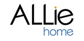 ALLIE HOME logo