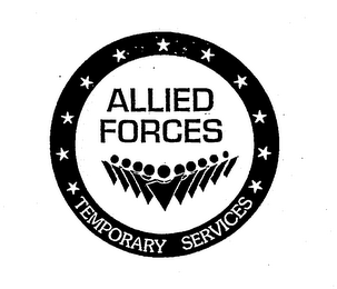 ALLIED FORCES TEMPORARY SERVICES logo