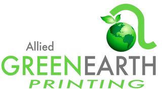 ALLIED GREENEARTH PRINTING logo