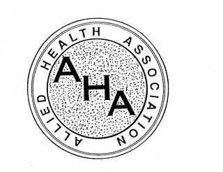 ALLIED HEALTH ASSOCIATION AHA logo