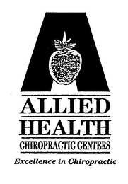 ALLIED HEALTH CHIROPRACTIC CENTERS EXCELLENCE IN CHIROPRACTIC logo