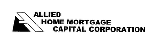 ALLIED HOME MORTGAGE CAPITAL CORPORATION logo