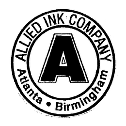 ALLIED INK COMPANY A ATLANTA BIRMINGHAM logo