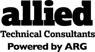 ALLIED TECHNICAL CONSULTANTS POWERED BY ARG logo
