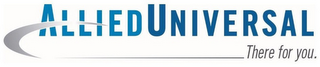 ALLIED UNIVERSAL THERE FOR YOU. logo