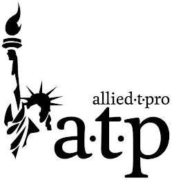 ALLIED·T·PRO A·T·P logo