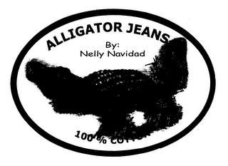 ALLIGATOR JEANS BY NELLY NAVIDAD logo