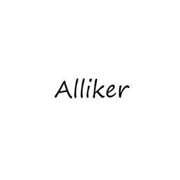 ALLIKER logo